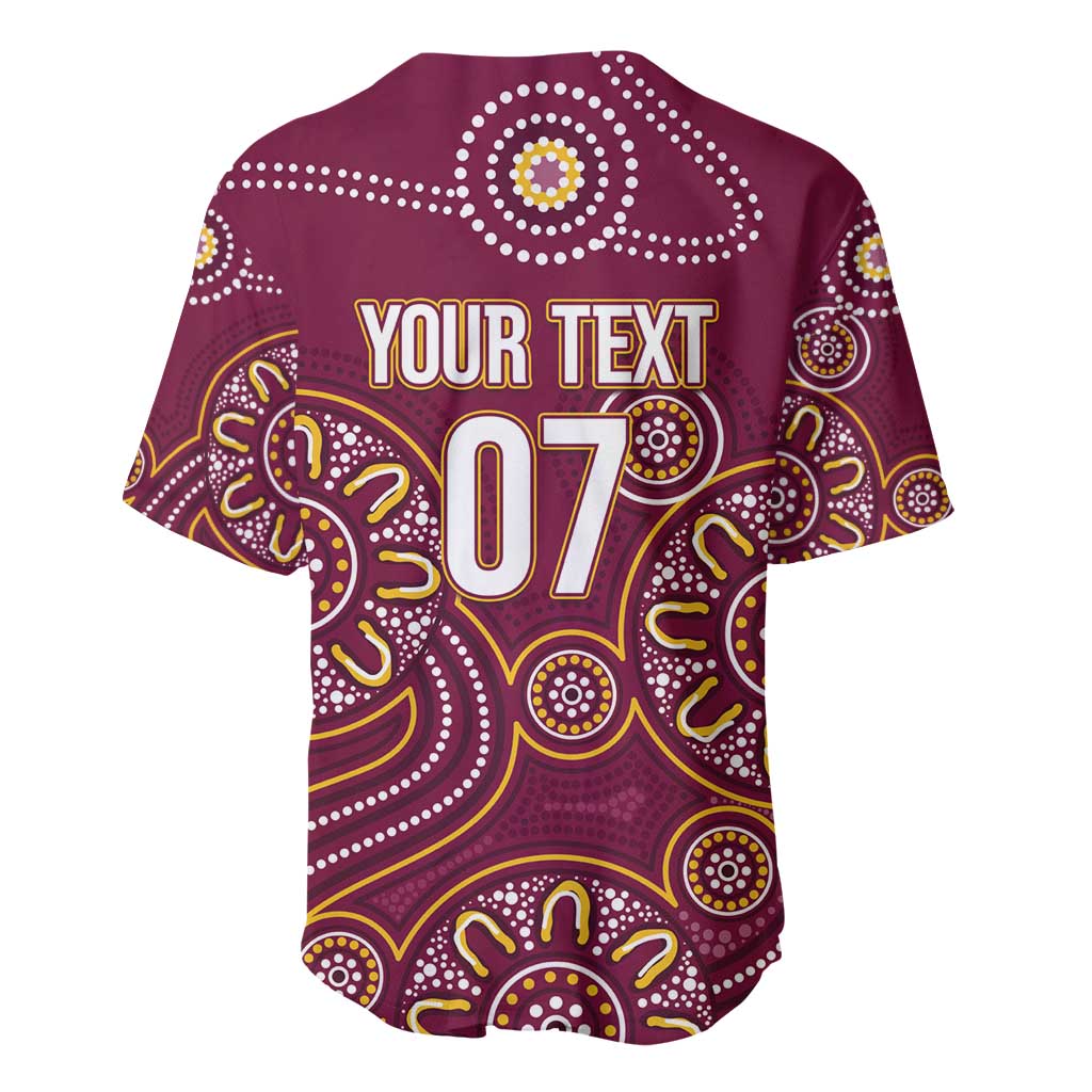 Brisbane Rugby NRL Custom Indigenous Baseball Jersey The Mighty Broncos - Aussie Hoodie
