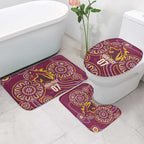 Brisbane Rugby NRL Custom Indigenous Bathroom Set The Mighty Broncos - Aussie Hoodie