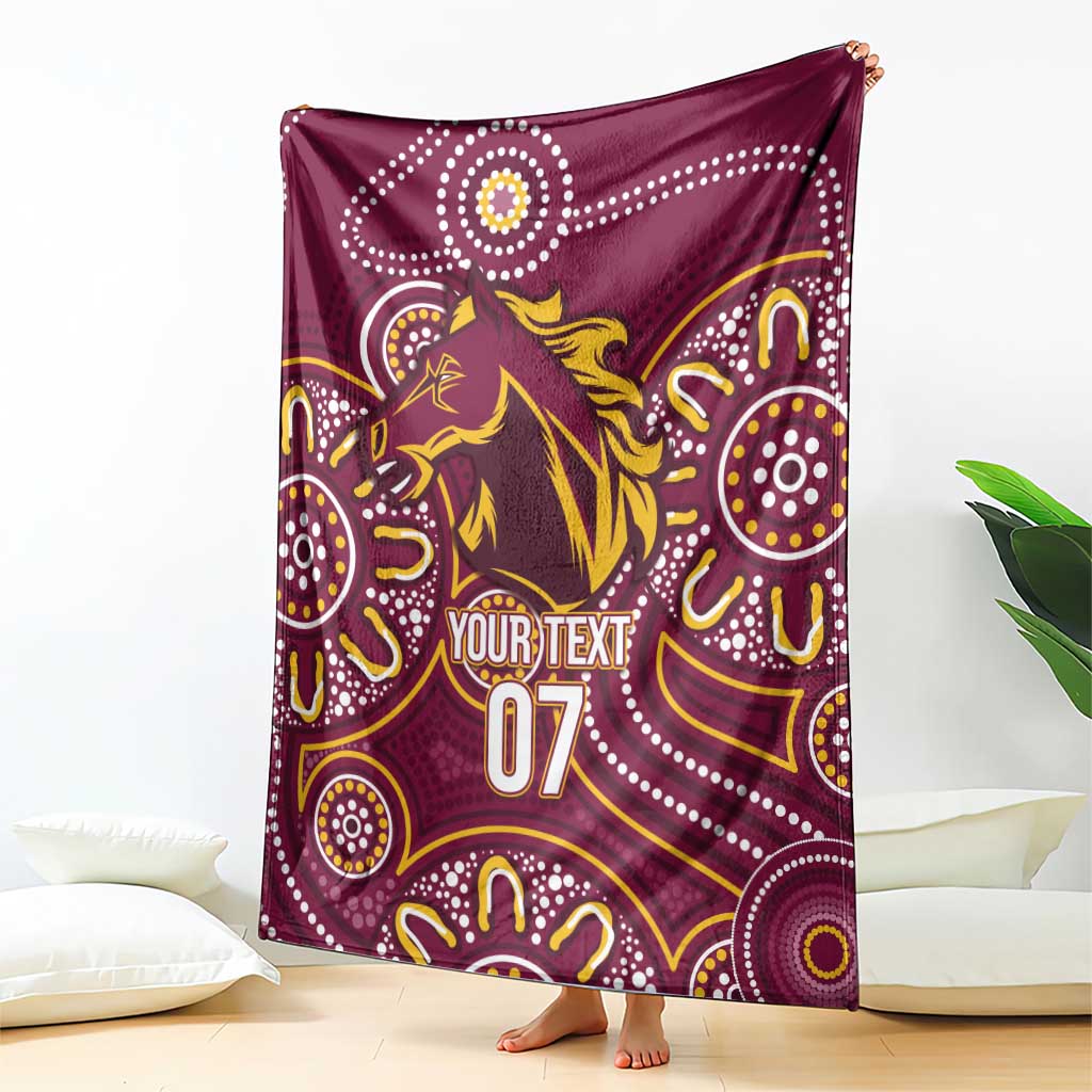 Brisbane Rugby NRL Custom Indigenous Blanket The Mighty Broncos - Aussie Hoodie