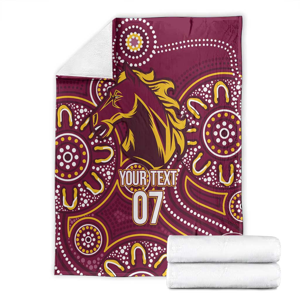 Brisbane Rugby NRL Custom Indigenous Blanket The Mighty Broncos - Aussie Hoodie