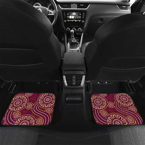 Brisbane Rugby NRL Custom Indigenous Car Mats The Mighty Broncos - Aussie Hoodie