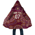 Brisbane Rugby NRL Custom Indigenous Cloak The Mighty Broncos - Aussie Hoodie