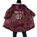 Brisbane Rugby NRL Custom Indigenous Cloak The Mighty Broncos - Aussie Hoodie