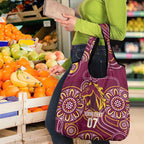 Brisbane Rugby NRL Custom Indigenous Grocery Bag The Mighty Broncos - Aussie Hoodie