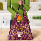 Brisbane Rugby NRL Custom Indigenous Grocery Bag The Mighty Broncos - Aussie Hoodie