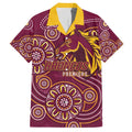 Brisbane Rugby NRL Custom Indigenous Hawaiian Shirt The Mighty Broncos - Aussie Hoodie