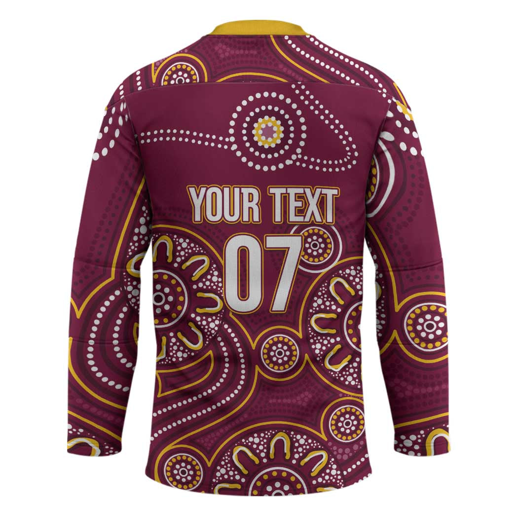 Brisbane Rugby NRL Custom Indigenous Hockey Jersey The Mighty Broncos - Aussie Hoodie