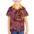Brisbane Rugby NRL Custom Indigenous Kid Hawaiian Shirt The Mighty Broncos - Aussie Hoodie