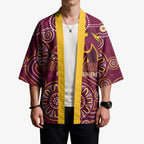 Brisbane Rugby NRL Custom Indigenous Kimono The Mighty Broncos - Aussie Hoodie