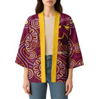 Brisbane Rugby NRL Custom Indigenous Kimono The Mighty Broncos - Aussie Hoodie