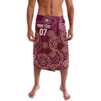 Brisbane Rugby NRL Custom Indigenous Lavalava The Mighty Broncos - Aussie Hoodie