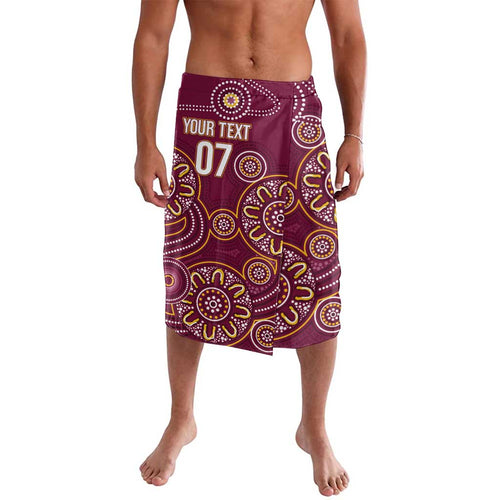 Brisbane Rugby NRL Custom Indigenous Lavalava The Mighty Broncos - Aussie Hoodie