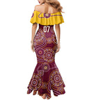 Brisbane Rugby NRL Custom Indigenous Mermaid Dress The Mighty Broncos - Aussie Hoodie