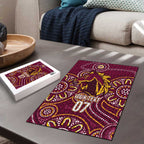 Brisbane Rugby NRL Custom Indigenous Puzzle The Mighty Broncos - Aussie Hoodie