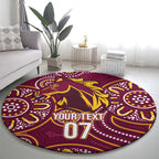 Brisbane Rugby NRL Custom Indigenous Round Carpet The Mighty Broncos - Aussie Hoodie