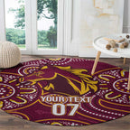 Brisbane Rugby NRL Custom Indigenous Round Carpet The Mighty Broncos - Aussie Hoodie