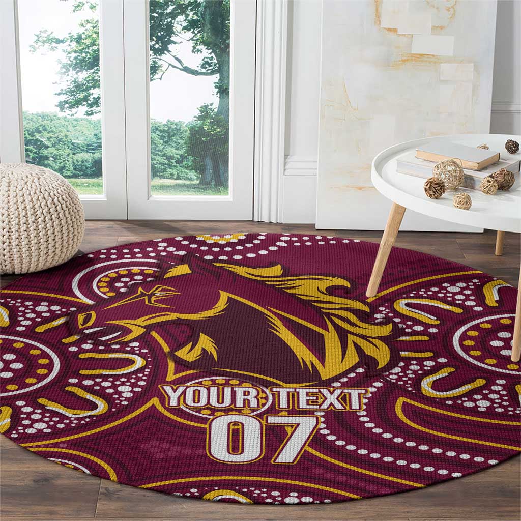Brisbane Rugby NRL Custom Indigenous Round Carpet The Mighty Broncos - Aussie Hoodie