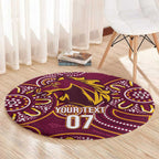 Brisbane Rugby NRL Custom Indigenous Round Carpet The Mighty Broncos - Aussie Hoodie