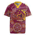 Brisbane Rugby NRL Custom Indigenous Rugby Jersey The Mighty Broncos - Aussie Hoodie