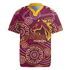 Brisbane Rugby NRL Custom Indigenous Rugby Jersey The Mighty Broncos - Aussie Hoodie