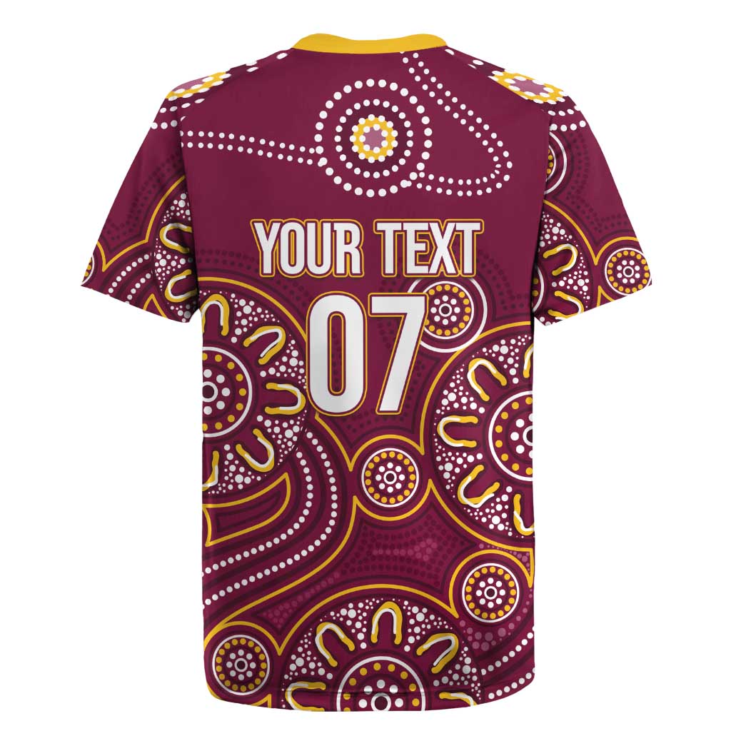 Brisbane Rugby NRL Custom Indigenous Rugby Jersey The Mighty Broncos - Aussie Hoodie