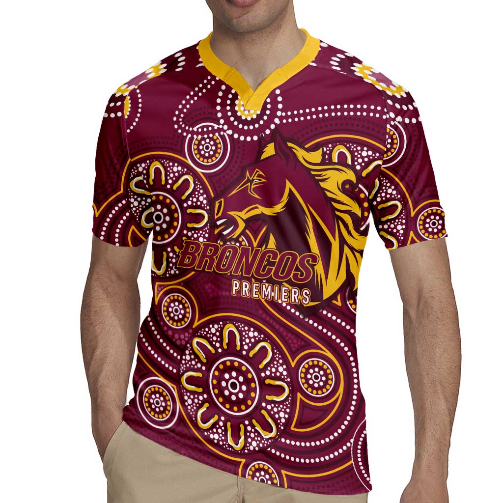 Brisbane Rugby NRL Custom Indigenous Rugby Jersey The Mighty Broncos - Aussie Hoodie