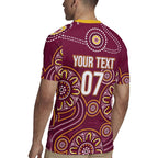 Brisbane Rugby NRL Custom Indigenous Rugby Jersey The Mighty Broncos - Aussie Hoodie