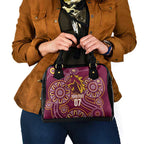 Brisbane Rugby NRL Custom Indigenous Shoulder Handbag The Mighty Broncos - Aussie Hoodie