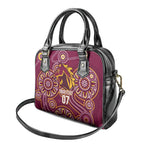 Brisbane Rugby NRL Custom Indigenous Shoulder Handbag The Mighty Broncos - Aussie Hoodie