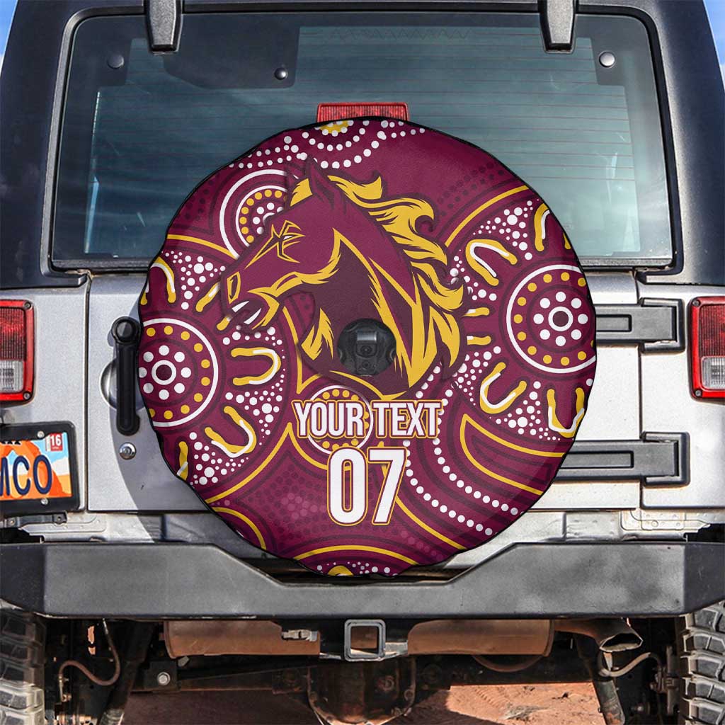 Brisbane Rugby NRL Custom Indigenous Spare Tire Cover The Mighty Broncos - Aussie Hoodie