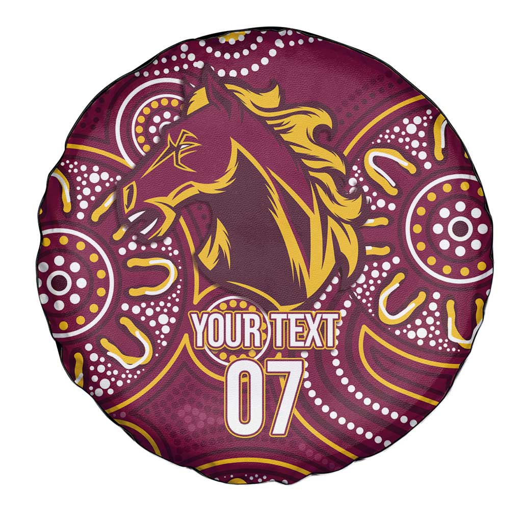 Brisbane Rugby NRL Custom Indigenous Spare Tire Cover The Mighty Broncos - Aussie Hoodie