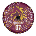 Brisbane Rugby NRL Custom Indigenous Spare Tire Cover The Mighty Broncos - Aussie Hoodie