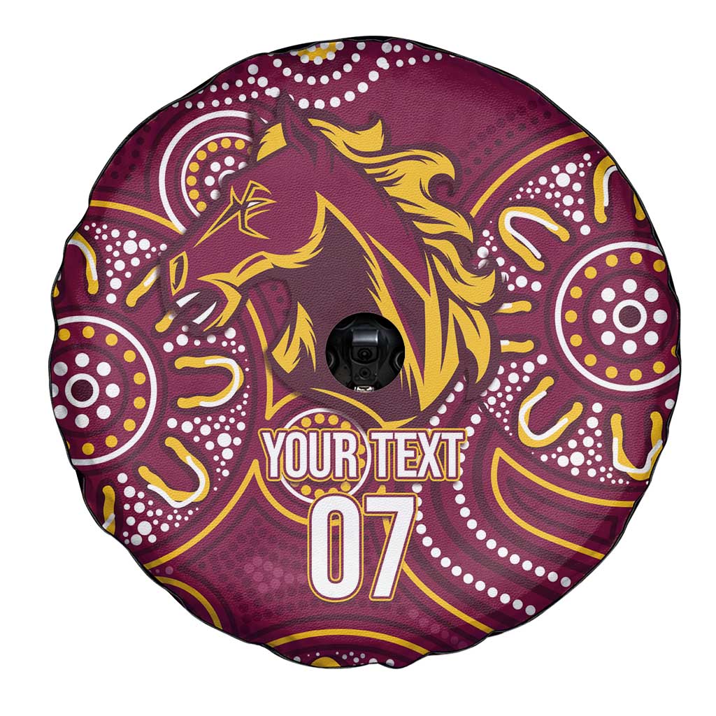 Brisbane Rugby NRL Custom Indigenous Spare Tire Cover The Mighty Broncos - Aussie Hoodie