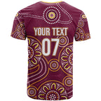 Brisbane Rugby NRL Custom Indigenous T Shirt The Mighty Broncos - Aussie Hoodie