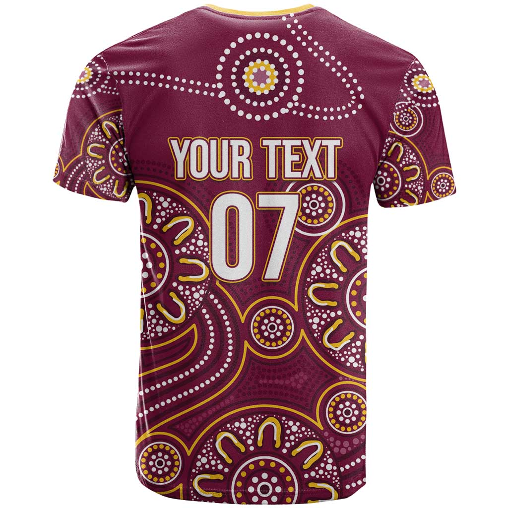 Brisbane Rugby NRL Custom Indigenous T Shirt The Mighty Broncos - Aussie Hoodie