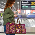 Brisbane Rugby NRL Custom Indigenous Travel Bag The Mighty Broncos - Aussie Hoodie