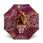 Brisbane Rugby NRL Custom Indigenous Umbrella The Mighty Broncos - Aussie Hoodie