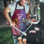 Broncos Vs Storm Rugby NRL Custom Indigenous Apron Fight To The Last - Aussie Hoodie