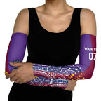 Broncos Vs Storm Rugby NRL Custom Indigenous Arm Sleeves Fight To The Last - Aussie Hoodie