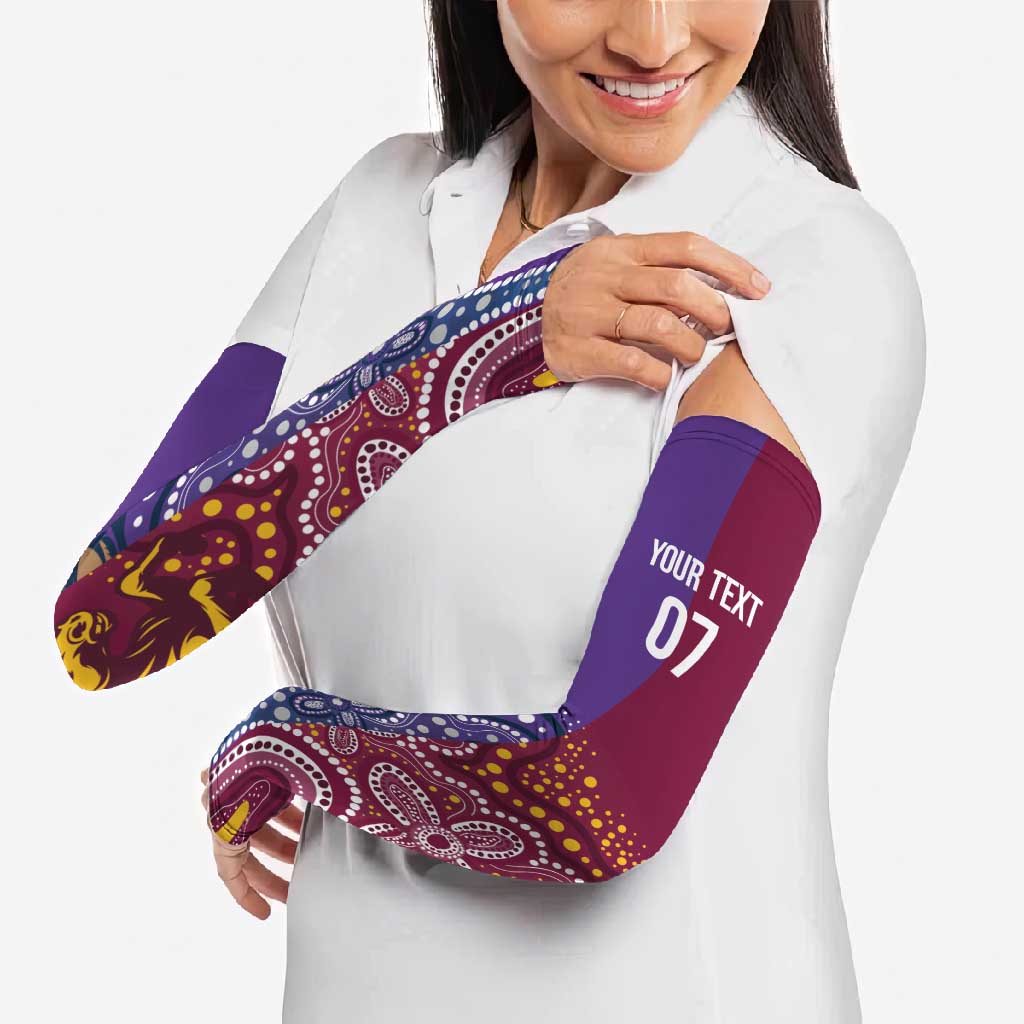 Broncos Vs Storm Rugby NRL Custom Indigenous Arm Sleeves Fight To The Last - Aussie Hoodie