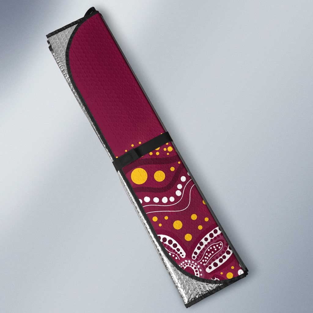 Broncos Vs Storm Rugby NRL Custom Indigenous Auto Sun Shade Fight To The Last - Aussie Hoodie