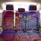 Broncos Vs Storm Rugby NRL Custom Indigenous Back Car Seat Cover Fight To The Last - Aussie Hoodie