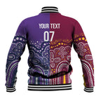 Broncos Vs Storm Rugby NRL Custom Indigenous Baseball Jacket Fight To The Last - Aussie Hoodie