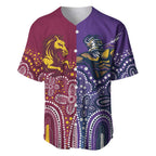 Broncos Vs Storm Rugby NRL Custom Indigenous Baseball Jersey Fight To The Last - Aussie Hoodie