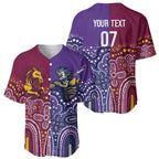 Broncos Vs Storm Rugby NRL Custom Indigenous Baseball Jersey Fight To The Last - Aussie Hoodie