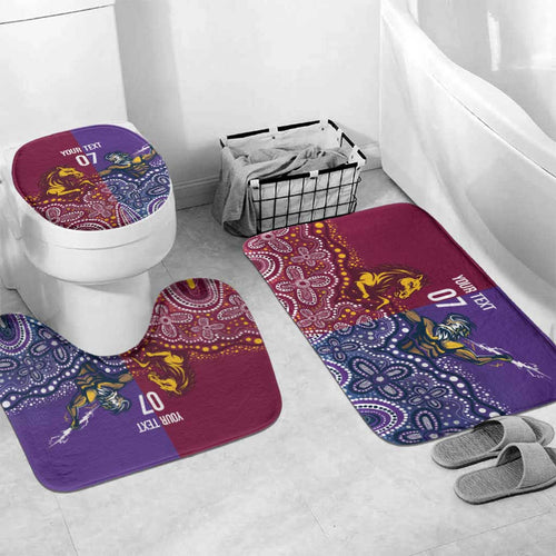 Broncos Vs Storm Rugby NRL Custom Indigenous Bathroom Set Fight To The Last - Aussie Hoodie