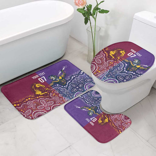 Broncos Vs Storm Rugby NRL Custom Indigenous Bathroom Set Fight To The Last - Aussie Hoodie