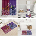 Broncos Vs Storm Rugby NRL Custom Indigenous Bathroom Set Fight To The Last - Aussie Hoodie