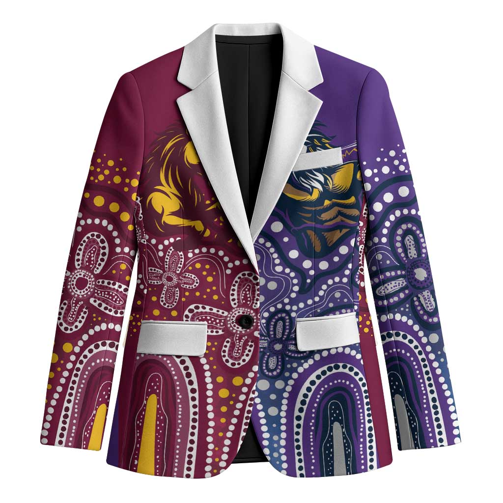 Broncos Vs Storm Rugby NRL Custom Indigenous Blazer Fight To The Last - Aussie Hoodie