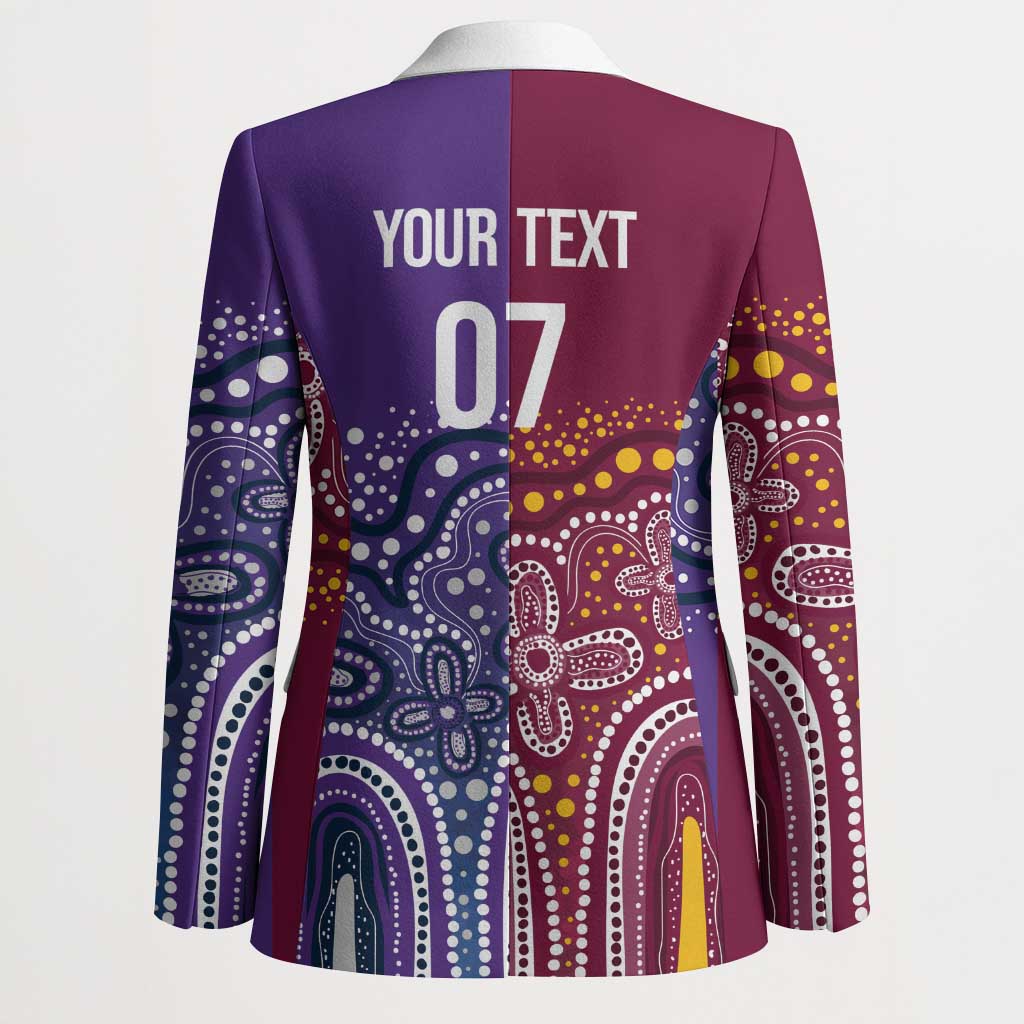 Broncos Vs Storm Rugby NRL Custom Indigenous Blazer Fight To The Last - Aussie Hoodie